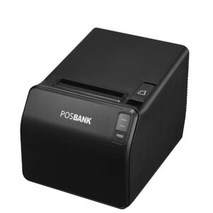 POSBANK A11 80mm Thermal Printer (USB+Etnernet+Serial, 250mm/Sec, Black) 1 Year Warranty
